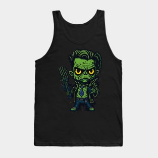 Chibi Style Frankenstein Tank Top